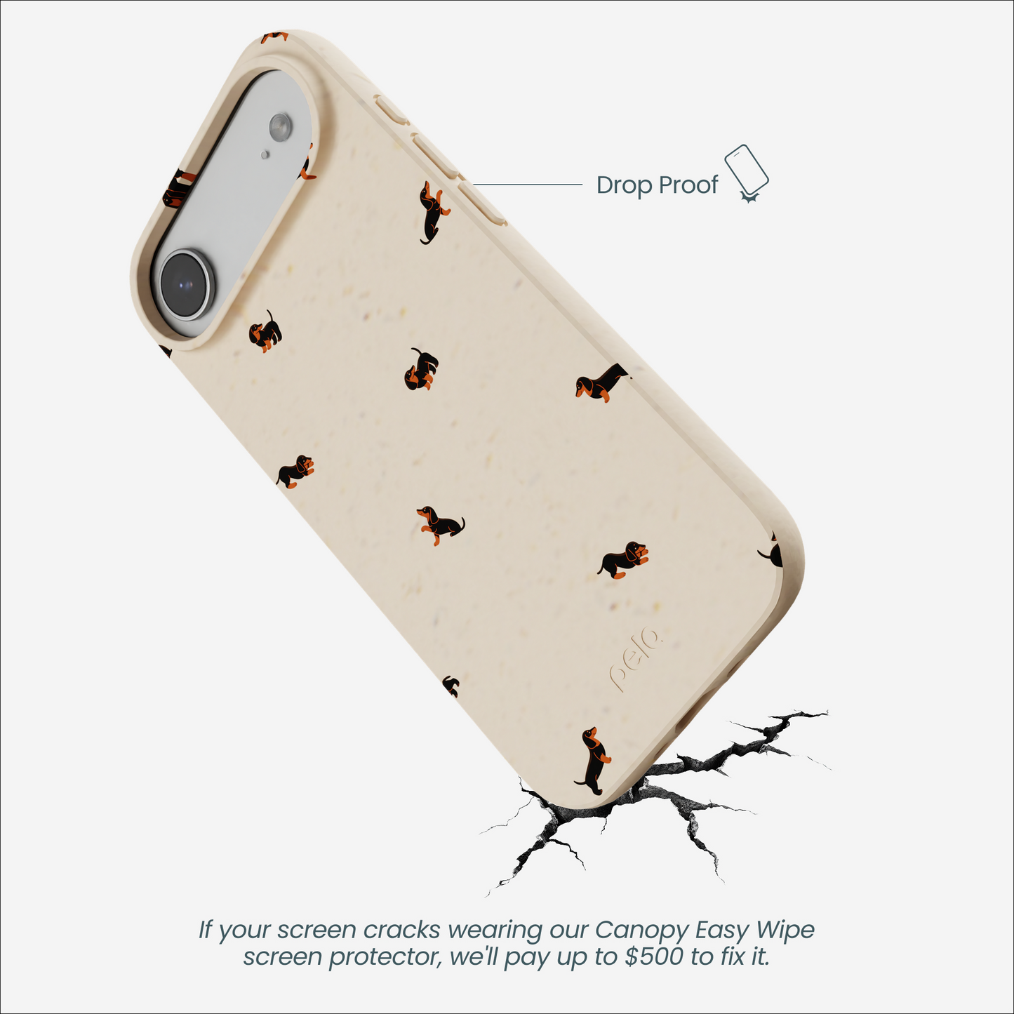 Seashell Lil Dachshunds iPhone Air Case