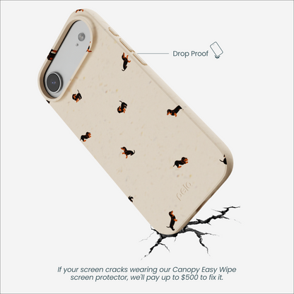 Seashell Lil Dachshunds iPhone Air Case