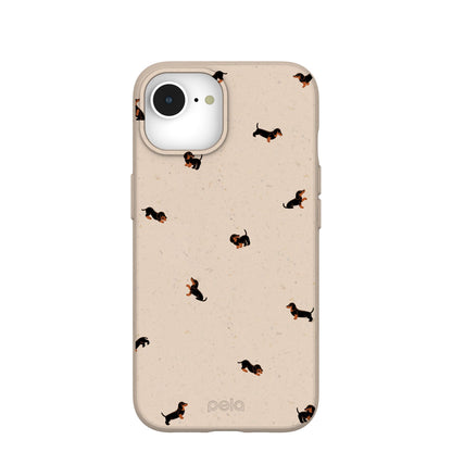 Seashell Lil Dachshunds iPhone 16e/17e Case
