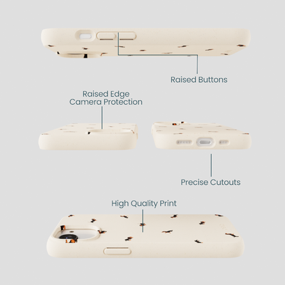 Seashell Lil Dachshunds iPhone 16e/17e Case