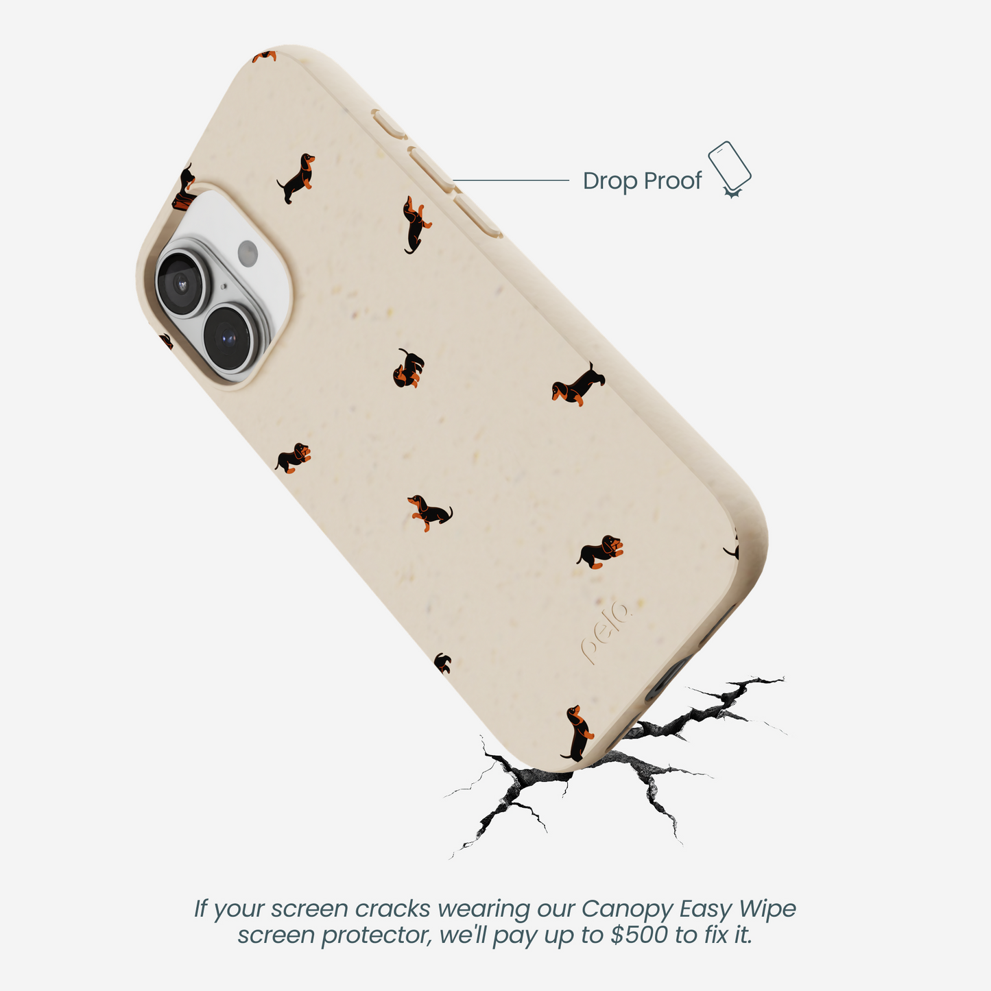 Seashell Lil Dachshunds iPhone 17 Case