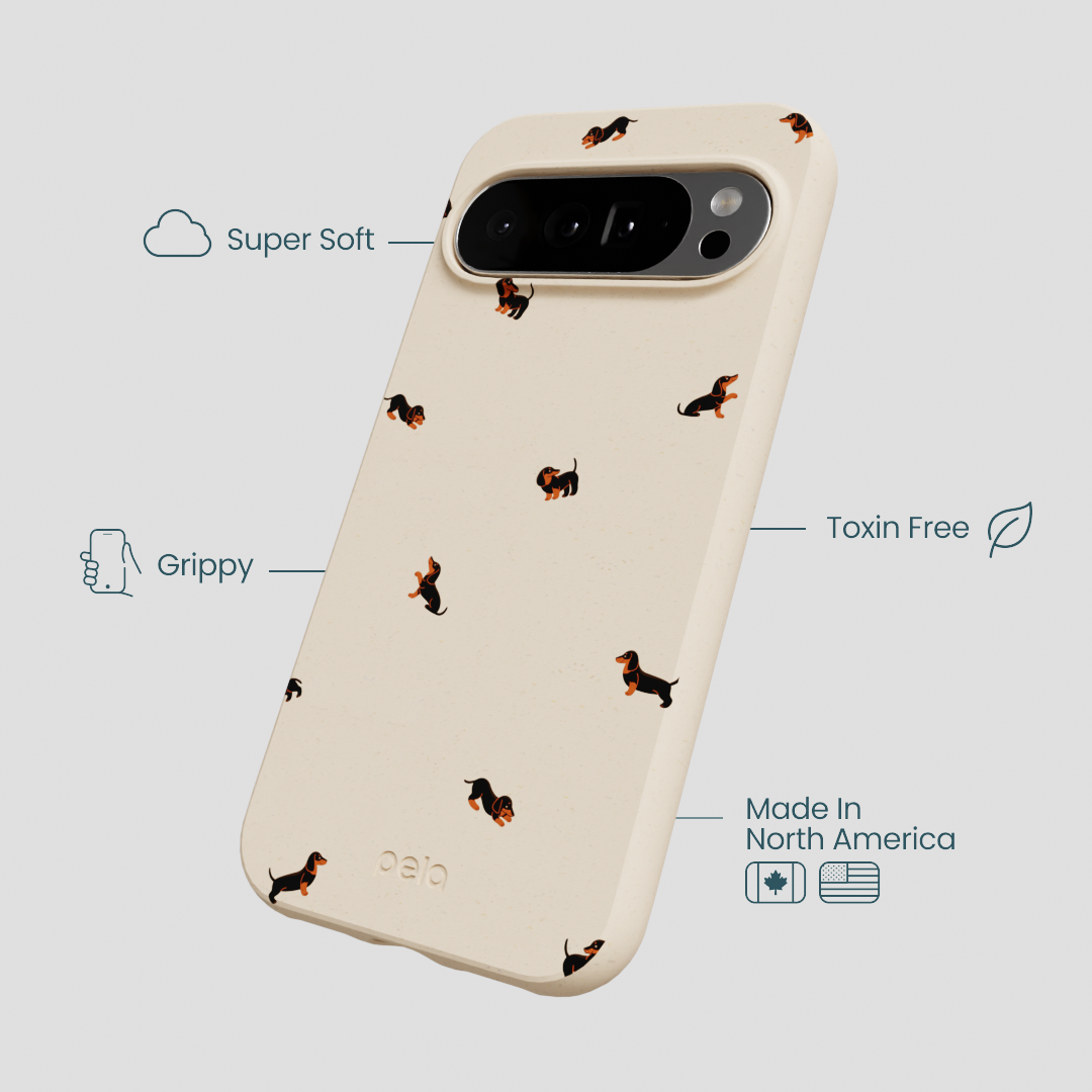 Seashell Lil Dachshunds Google Pixel 10 Pro XL Case