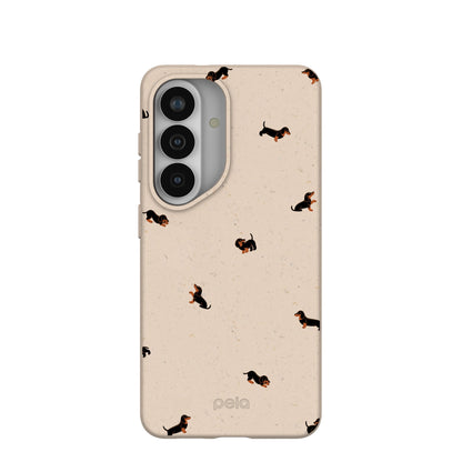 Seashell Lil Dachshunds Samsung Galaxy S26 Case