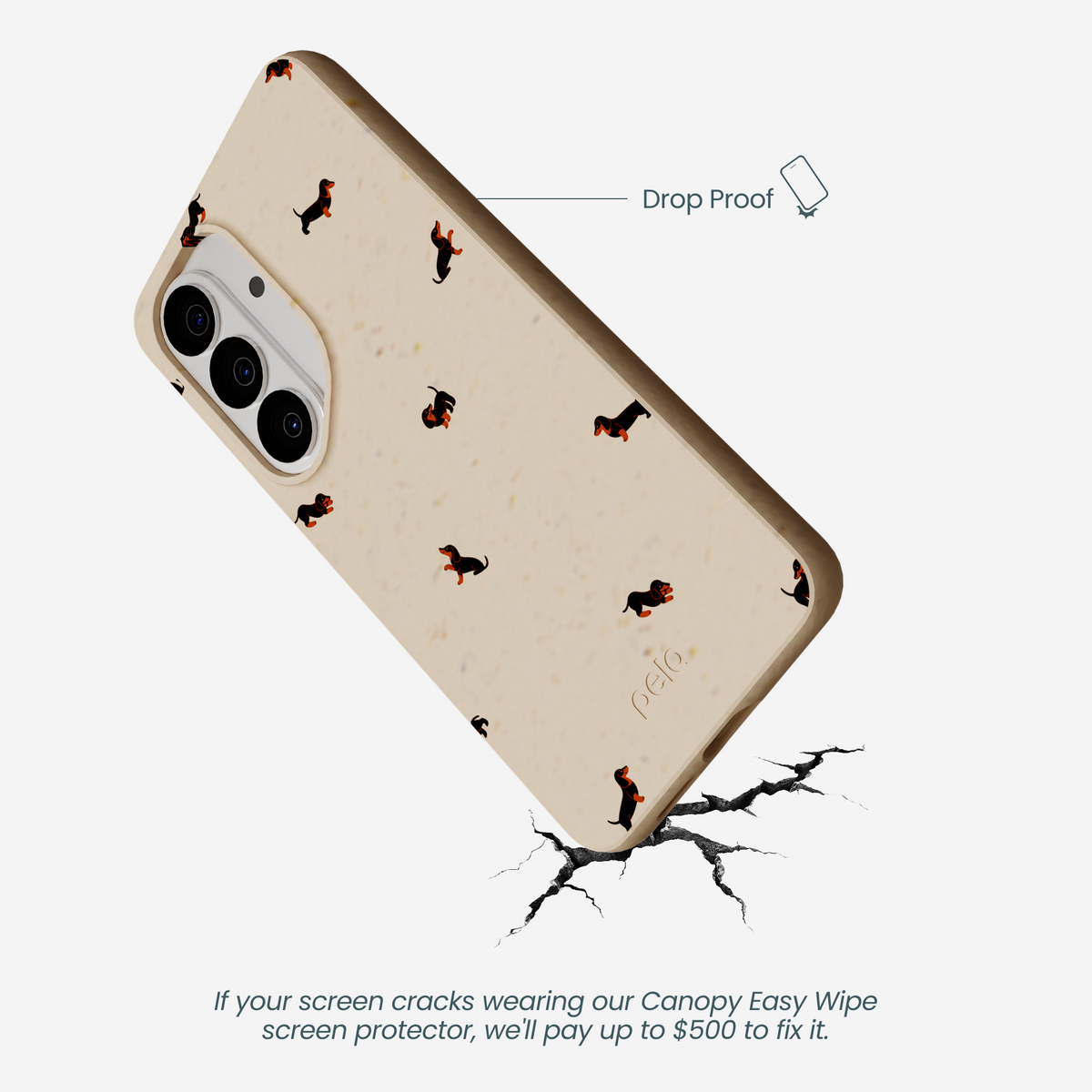 Seashell Lil Dachshunds Samsung Galaxy S26 Case