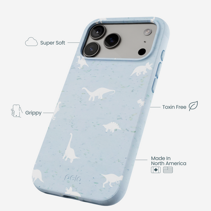 Powder Blue Lil Dinos iPhone 17 Pro Max Case