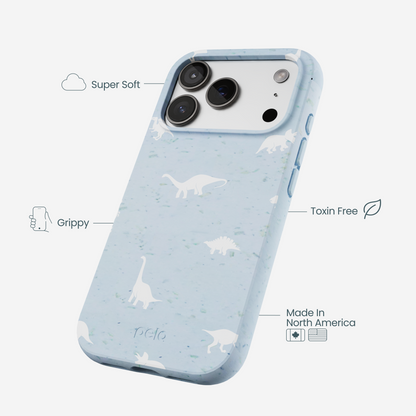 Powder Blue Lil Dinos iPhone 17 Pro Case