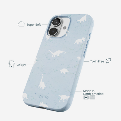 Powder Blue Lil Dinos iPhone 17 Case