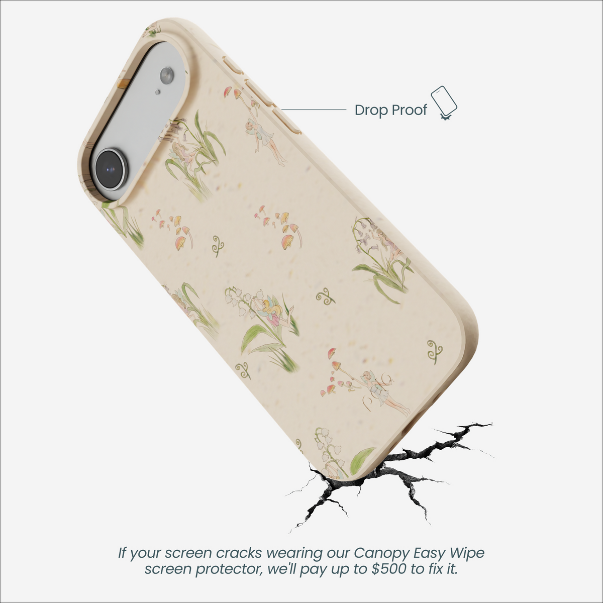 Seashell Lil Fairies iPhone Air Case