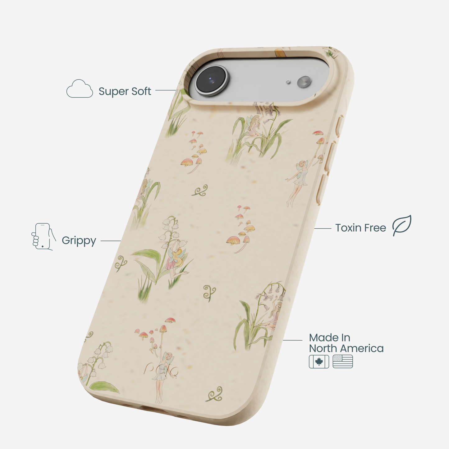 Seashell Lil Fairies iPhone Air Case