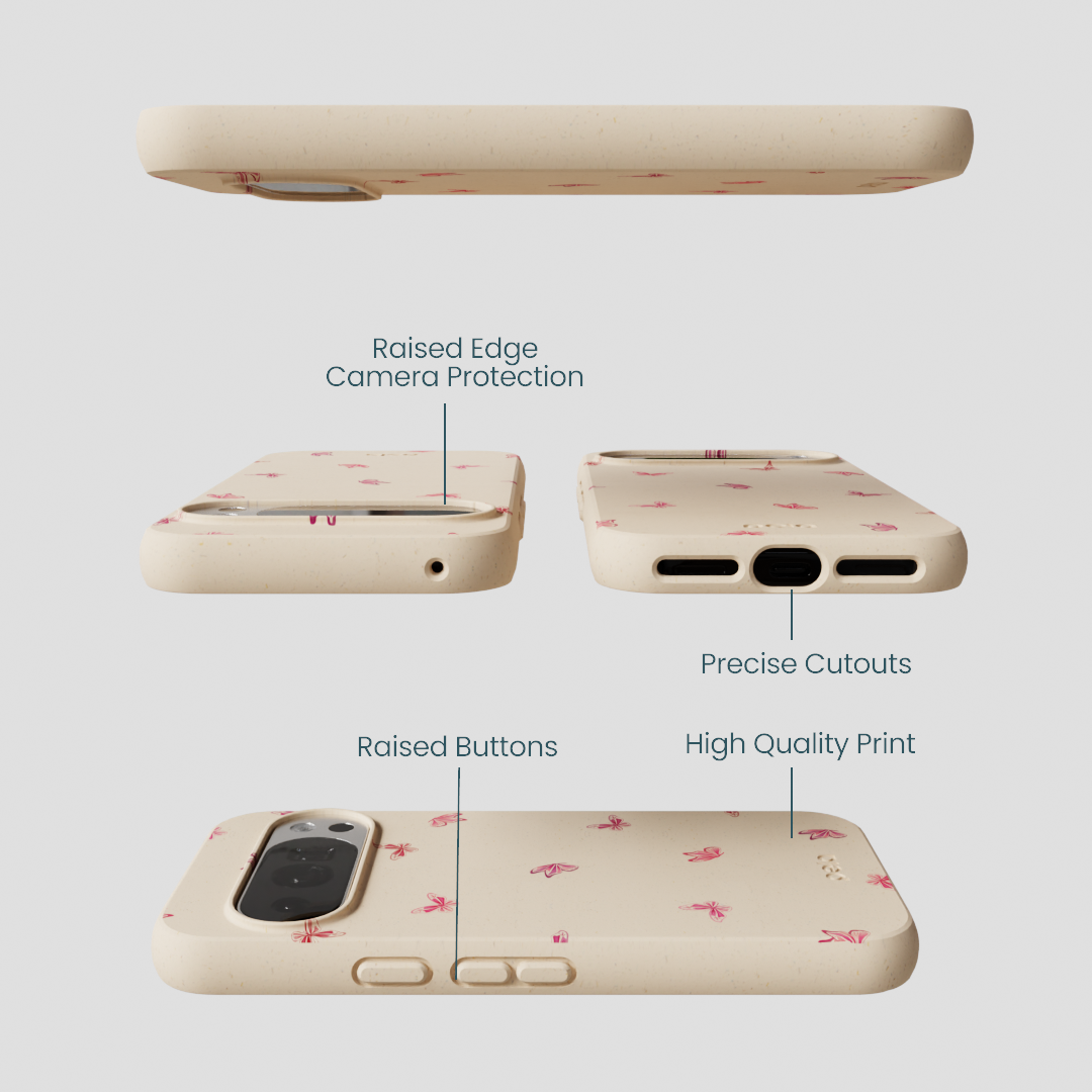 Seashell Lil Flutters Google Pixel 10/10 Pro Case
