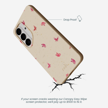 Seashell Lil Flutters Samsung Galaxy S26 Case