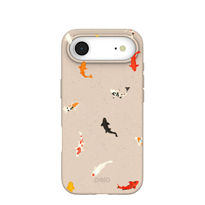 Seashell Lil Koi iPhone Air Case
