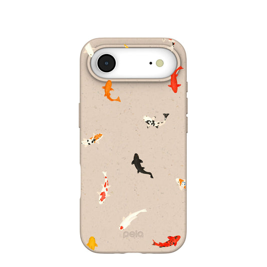 Seashell Lil Koi iPhone Air Case