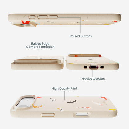 Seashell Lil Koi iPhone Air Case