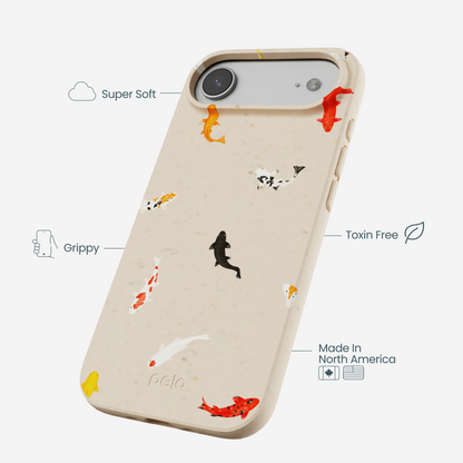 Seashell Lil Koi iPhone Air Case