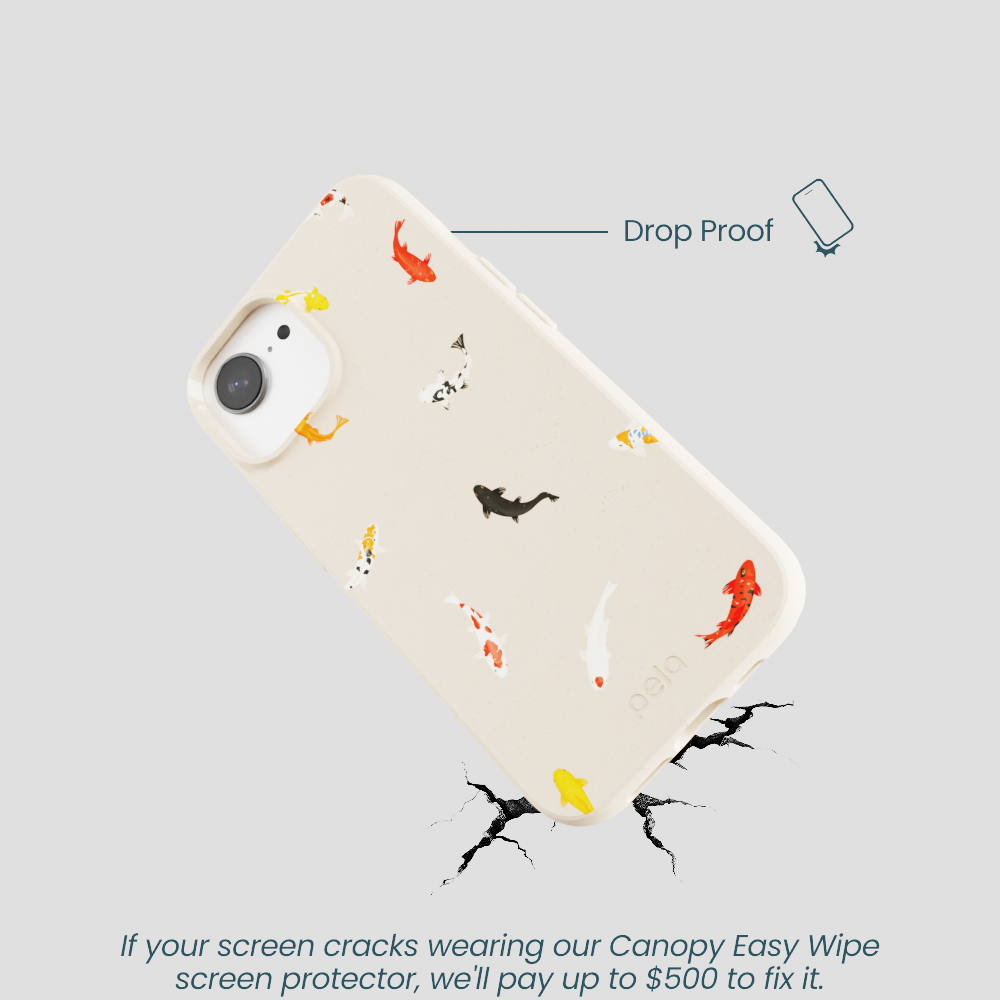 Seashell Lil Koi iPhone 16e/17e Case