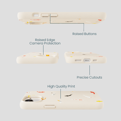 Seashell Lil Koi iPhone 16e/17e Case