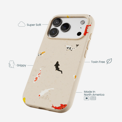 Seashell Lil Koi iPhone 17 Pro Case