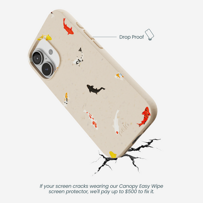 Seashell Lil Koi iPhone 17 Case