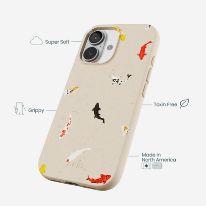 Seashell Lil Koi iPhone 17 Case
