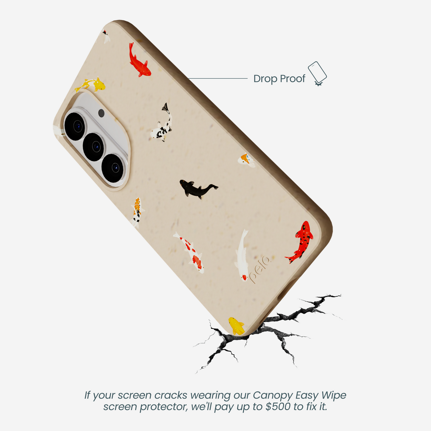 Seashell Lil Koi Samsung Galaxy S26 Case