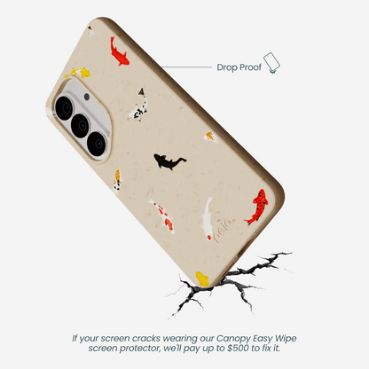 Seashell Lil Koi Samsung Galaxy S26 Case