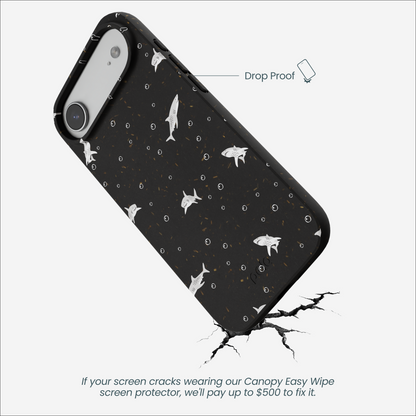 Black Lil Sharks iPhone Air Case