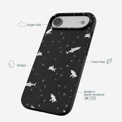 Black Lil Sharks iPhone Air Case