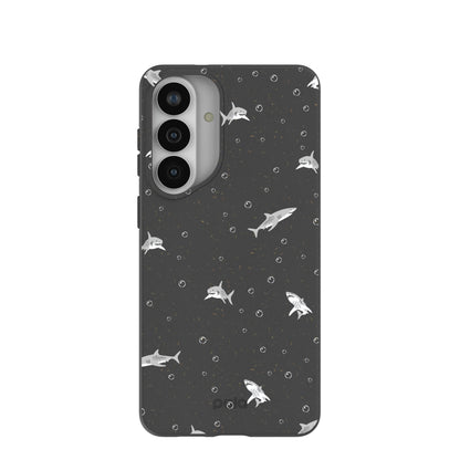 Black Lil Sharks Samsung Galaxy S26+(Plus) Case
