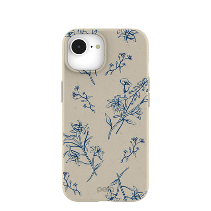 London Fog Lilies iPhone 16e/17e Case