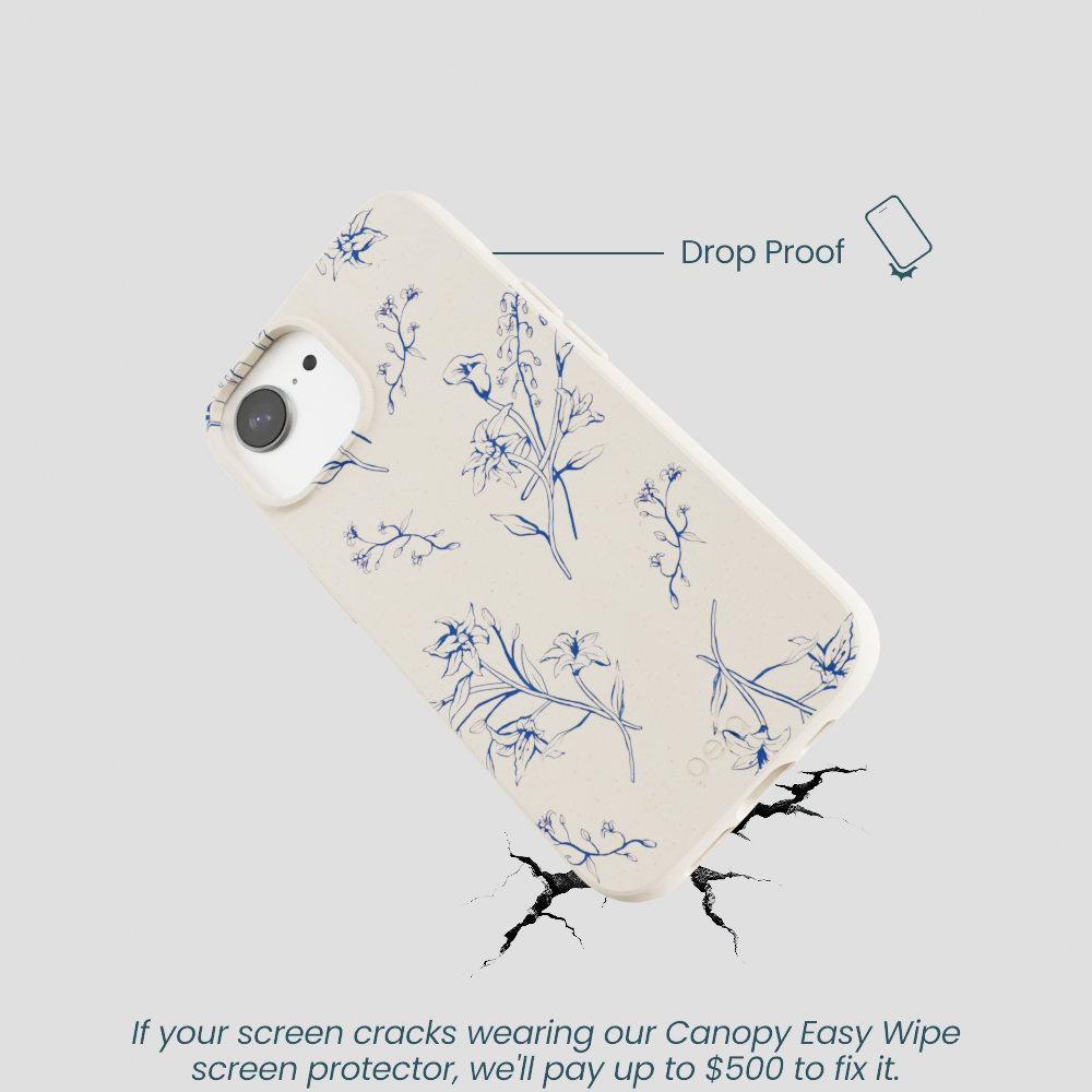 London Fog Lilies iPhone 16e/17e Case