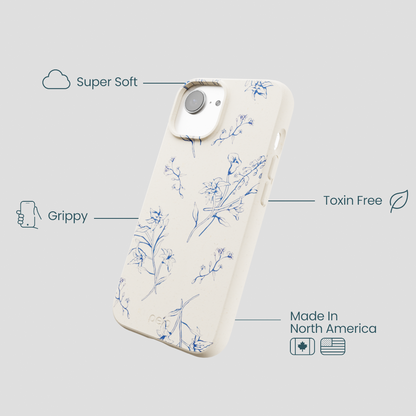 London Fog Lilies iPhone 16e/17e Case