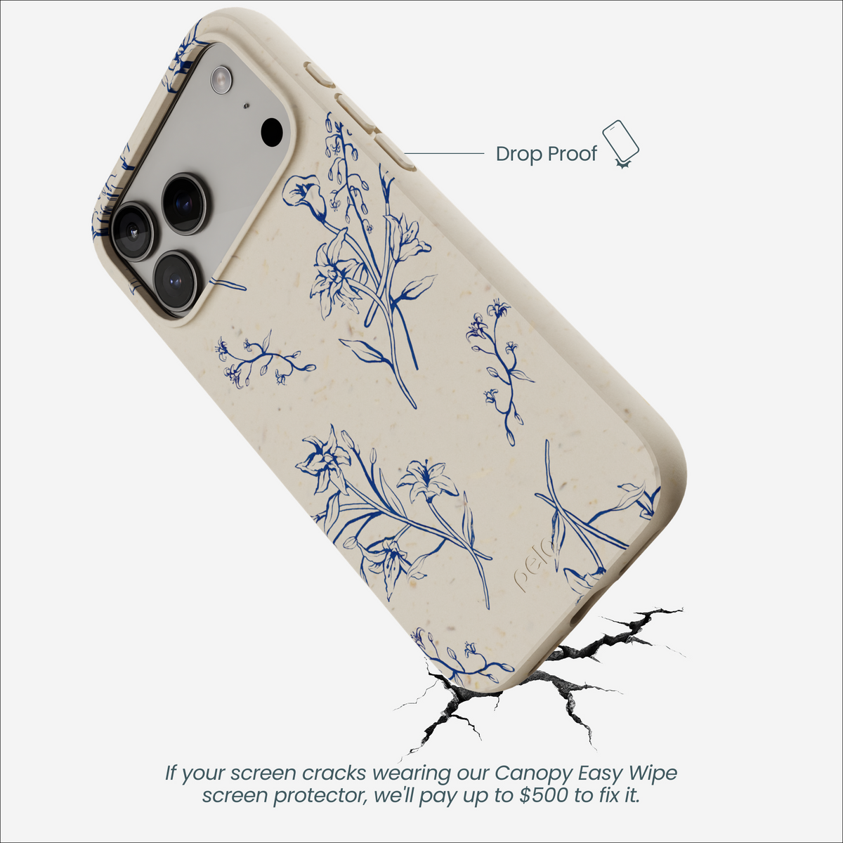 London Fog Lilies iPhone 17 Pro Max Case