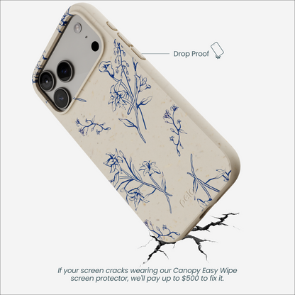 London Fog Lilies iPhone 17 Pro Max Case