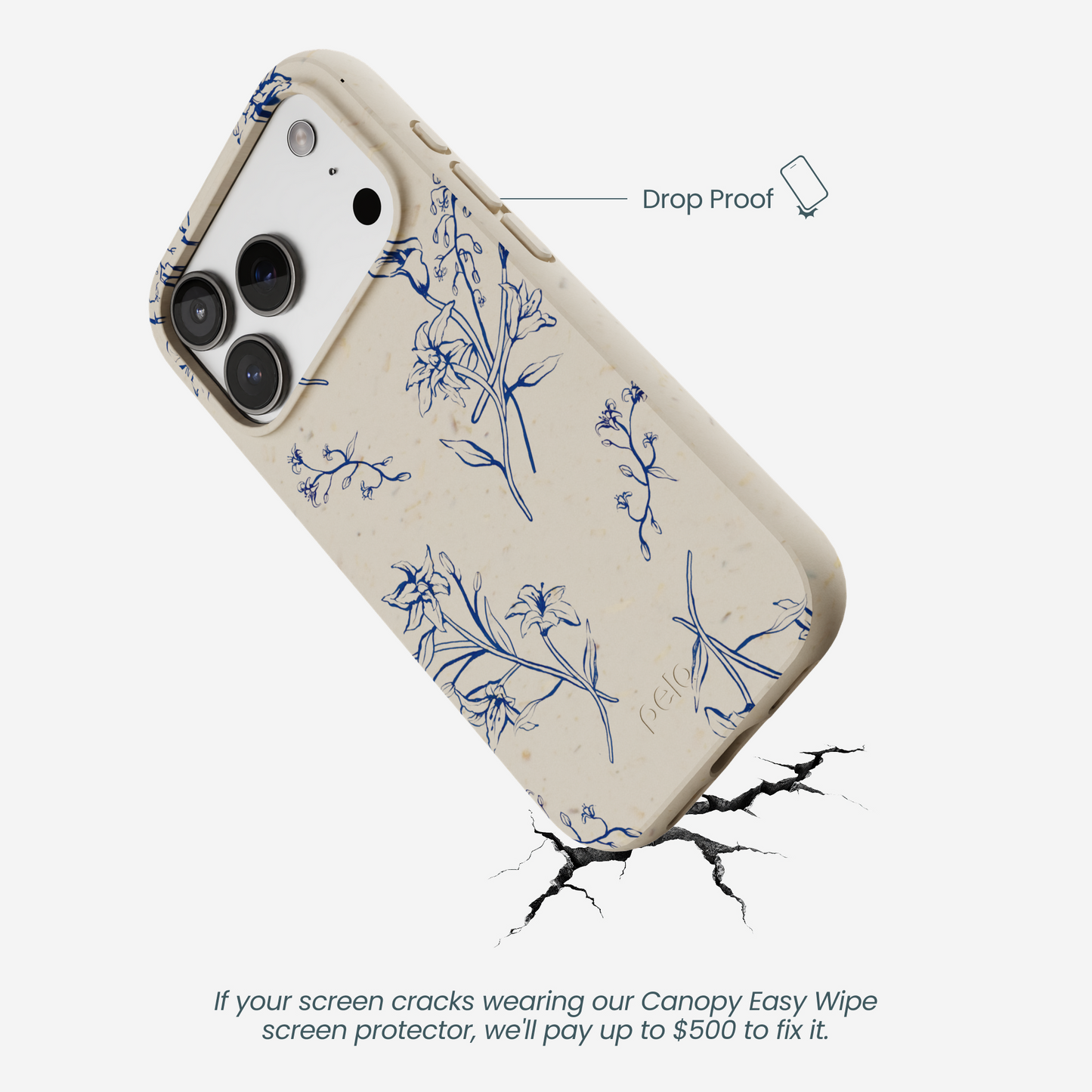 London Fog Lilies iPhone 17 Pro Case