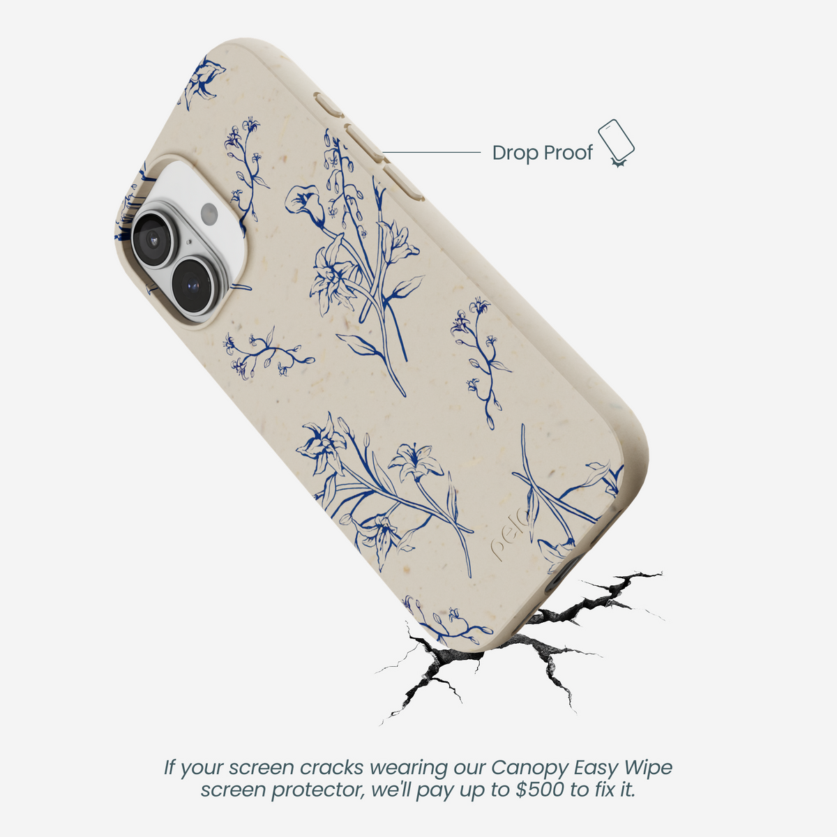 London Fog Lilies iPhone 17 Case