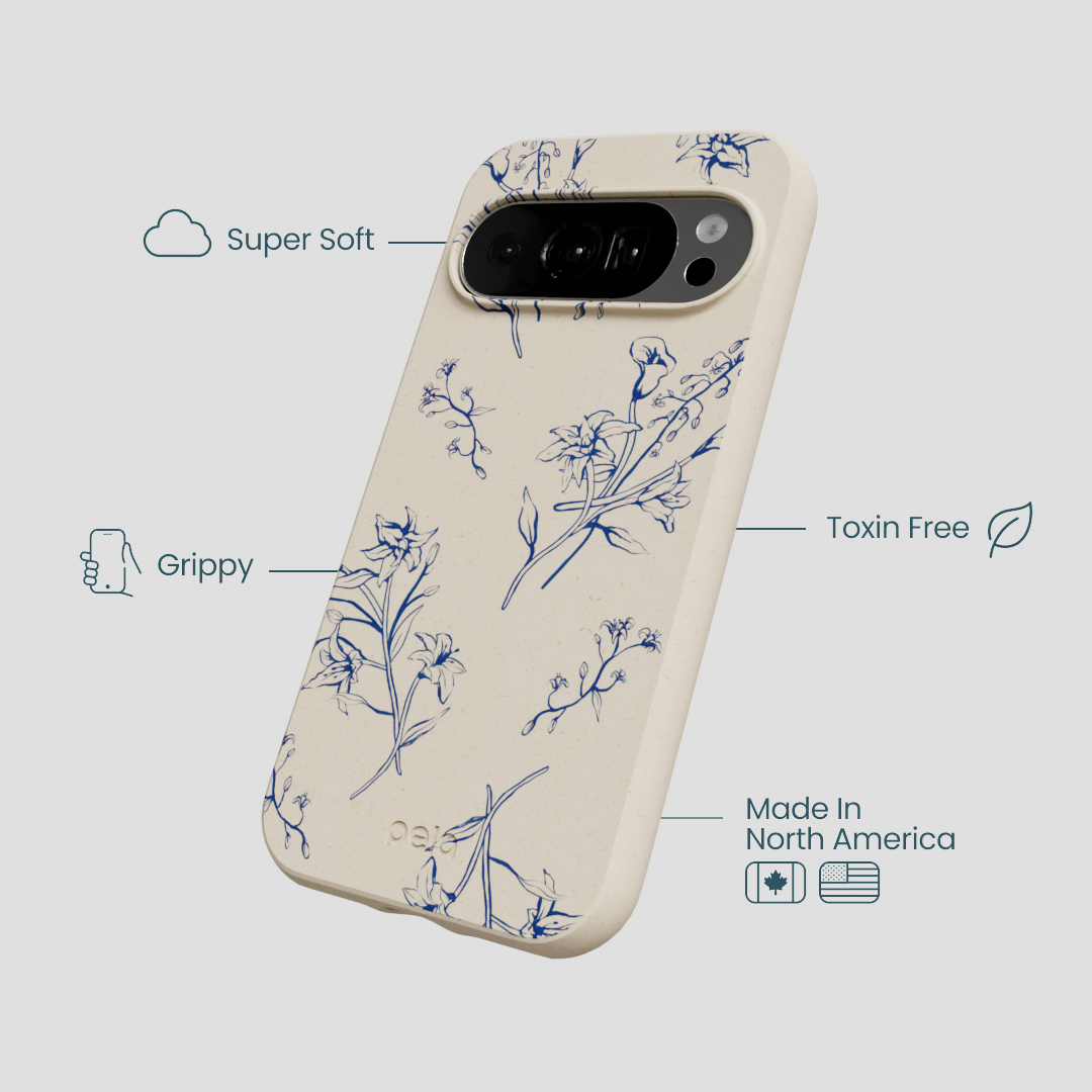 London Fog Lilies Google Pixel 10/10 Pro Case