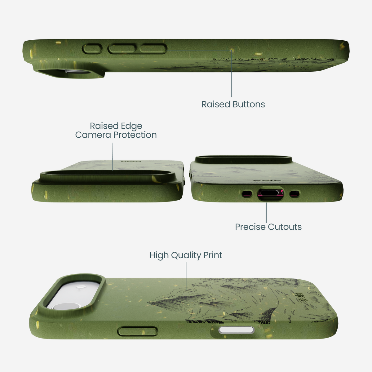 Forest Floor Line Ridge iPhone 17 Air Case