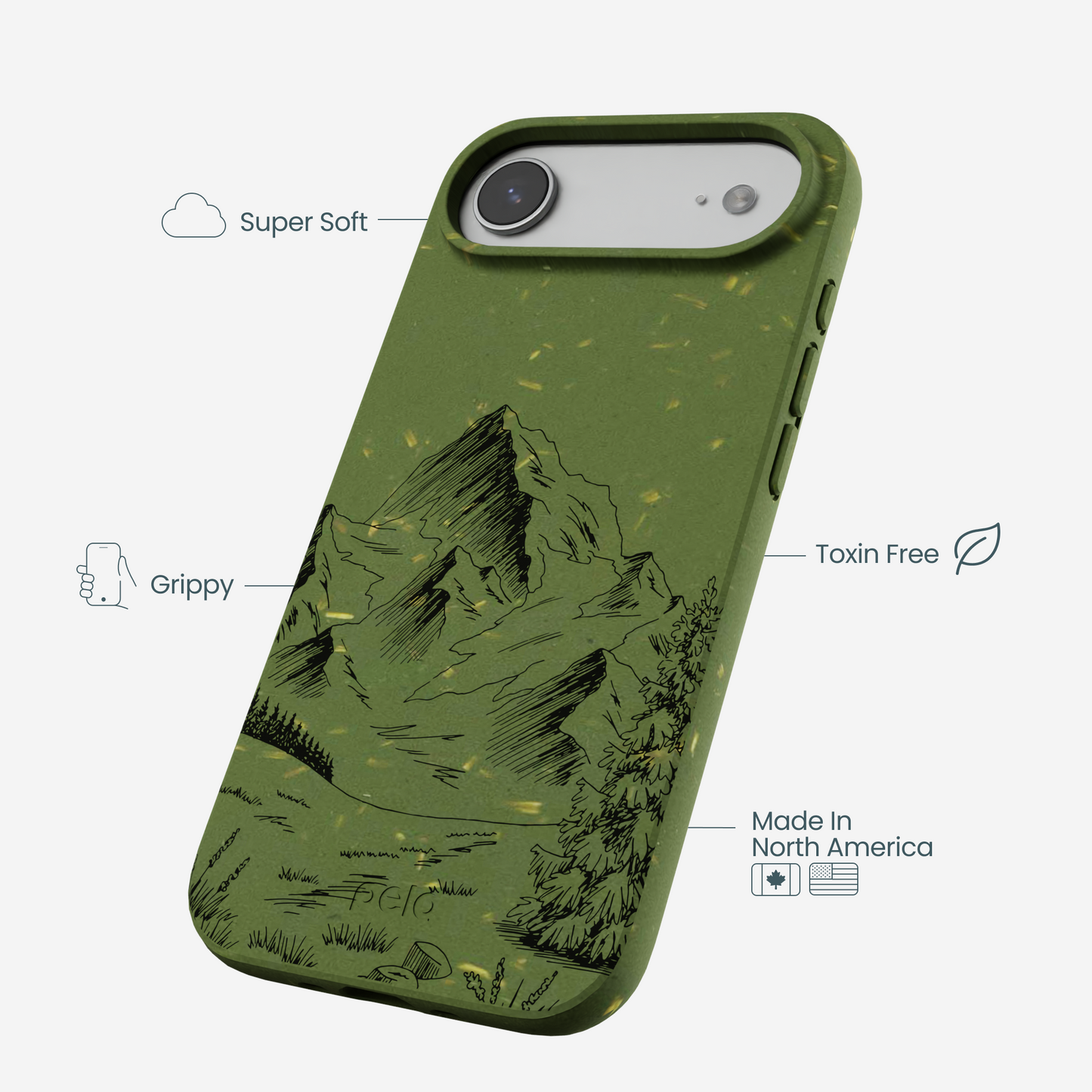 Forest Floor Line Ridge iPhone 17 Air Case