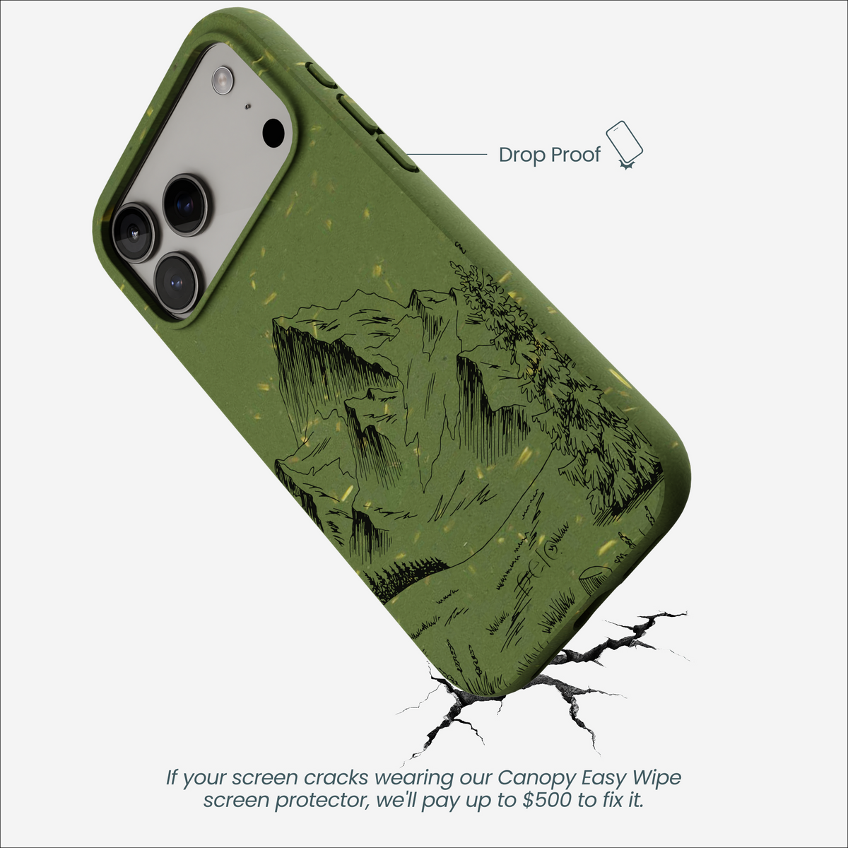 Forest Floor Line Ridge iPhone 17 Pro Max Case