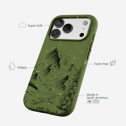 Forest Floor Line Ridge iPhone 17 Pro Case