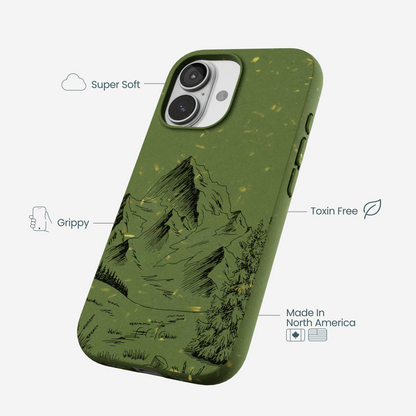 Forest Floor Line Ridge iPhone 17 Case