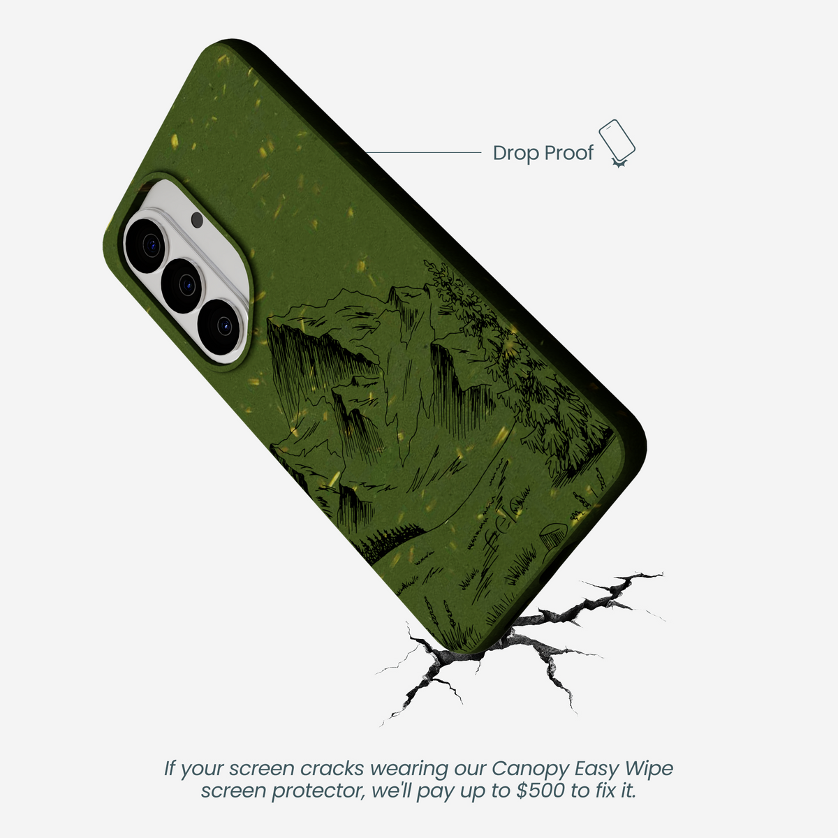 Forest Floor Line Ridge Samsung Galaxy S26 Case