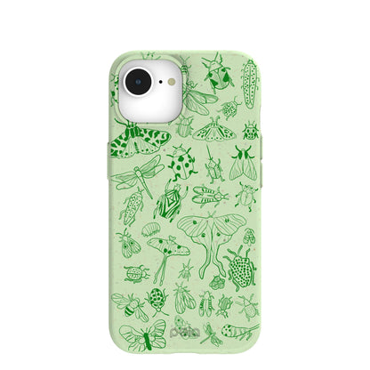 Sage Green Linear Entomology iPhone 16e/17e Case