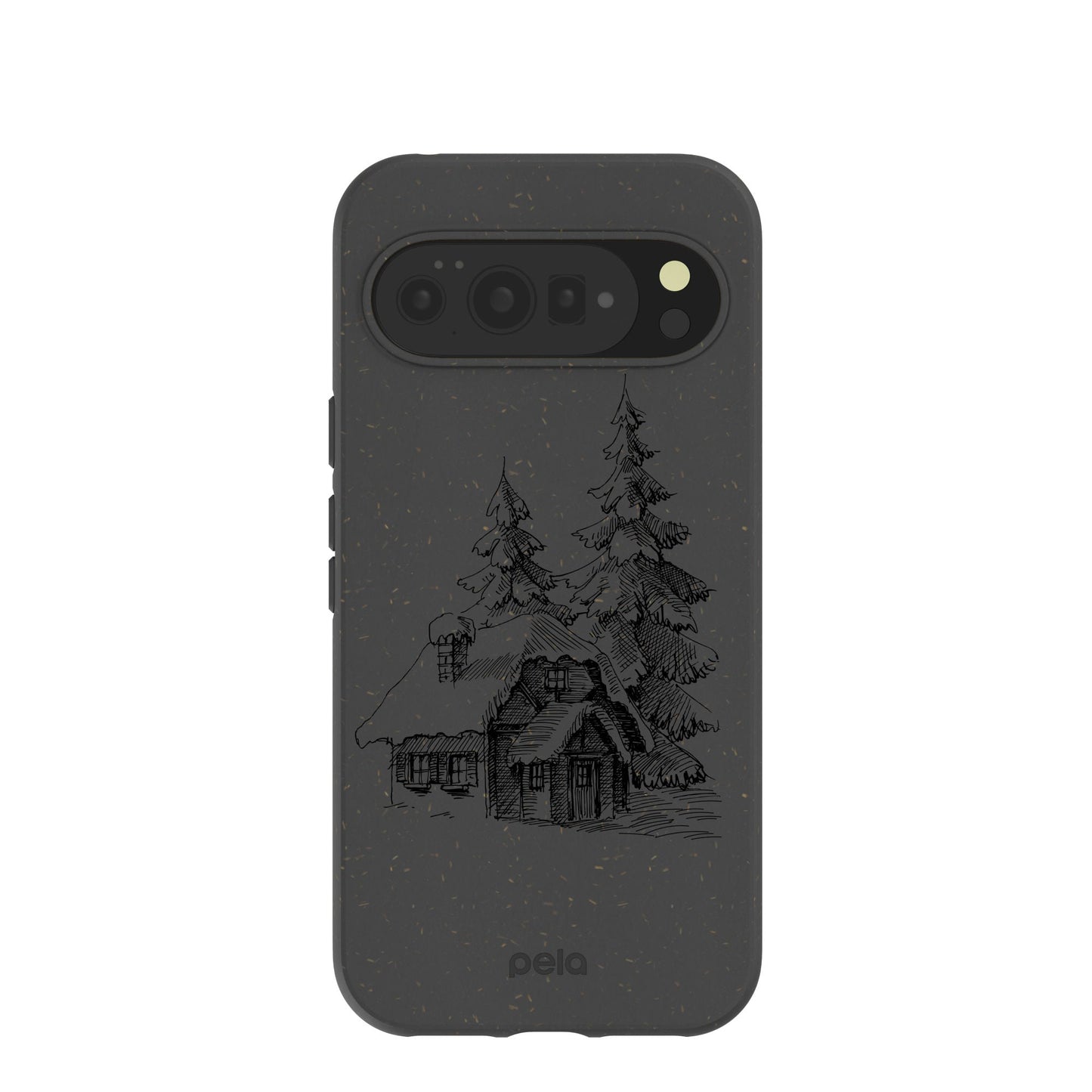 Black Lone Cabin Google Pixel 10 Pro XL Case