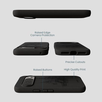 Black Lone Cabin Google Pixel 10/10 Pro Case