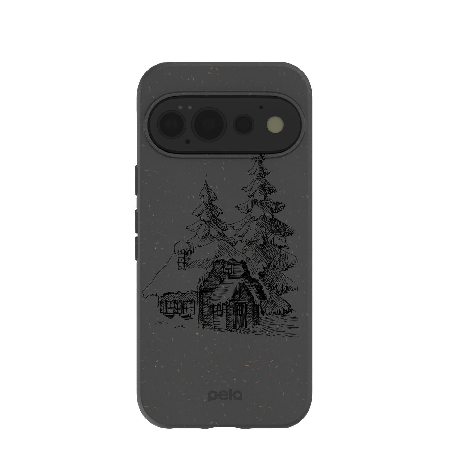 Black Lone Cabin Google Pixel 11 Pro Case