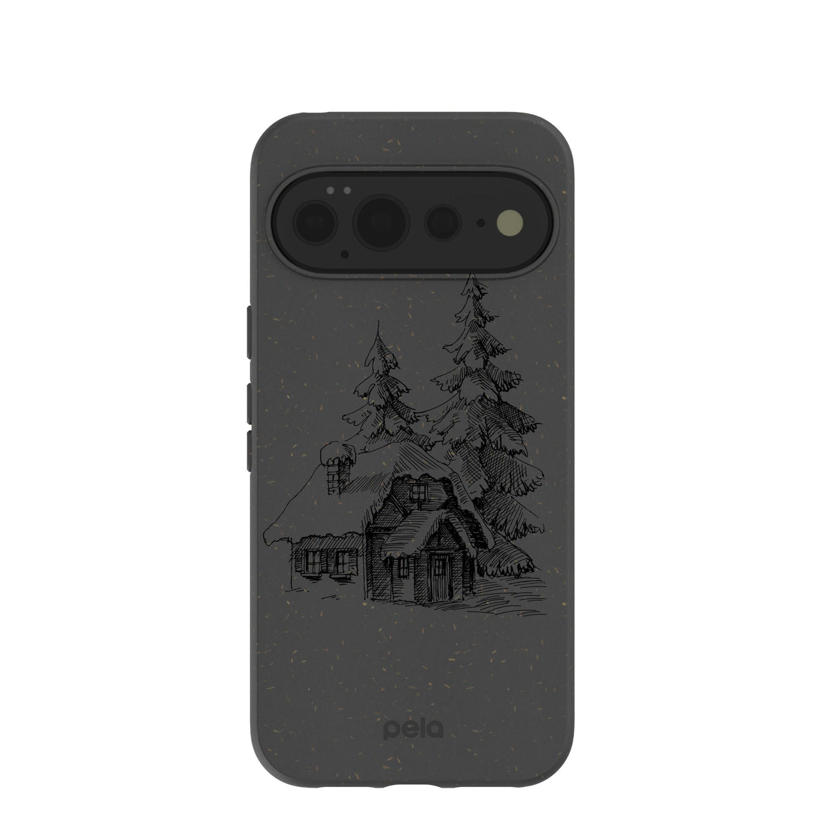 Black Lone Cabin Google Pixel 11 Pro XL Case