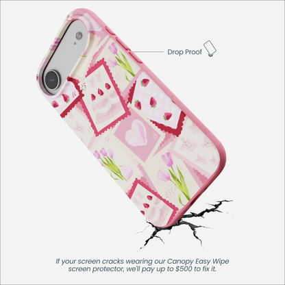 Bubblegum Pink Love Letters iPhone Air Case
