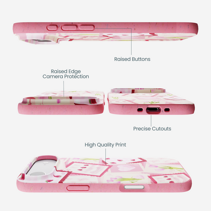 Bubblegum Pink Love Letters iPhone Air Case